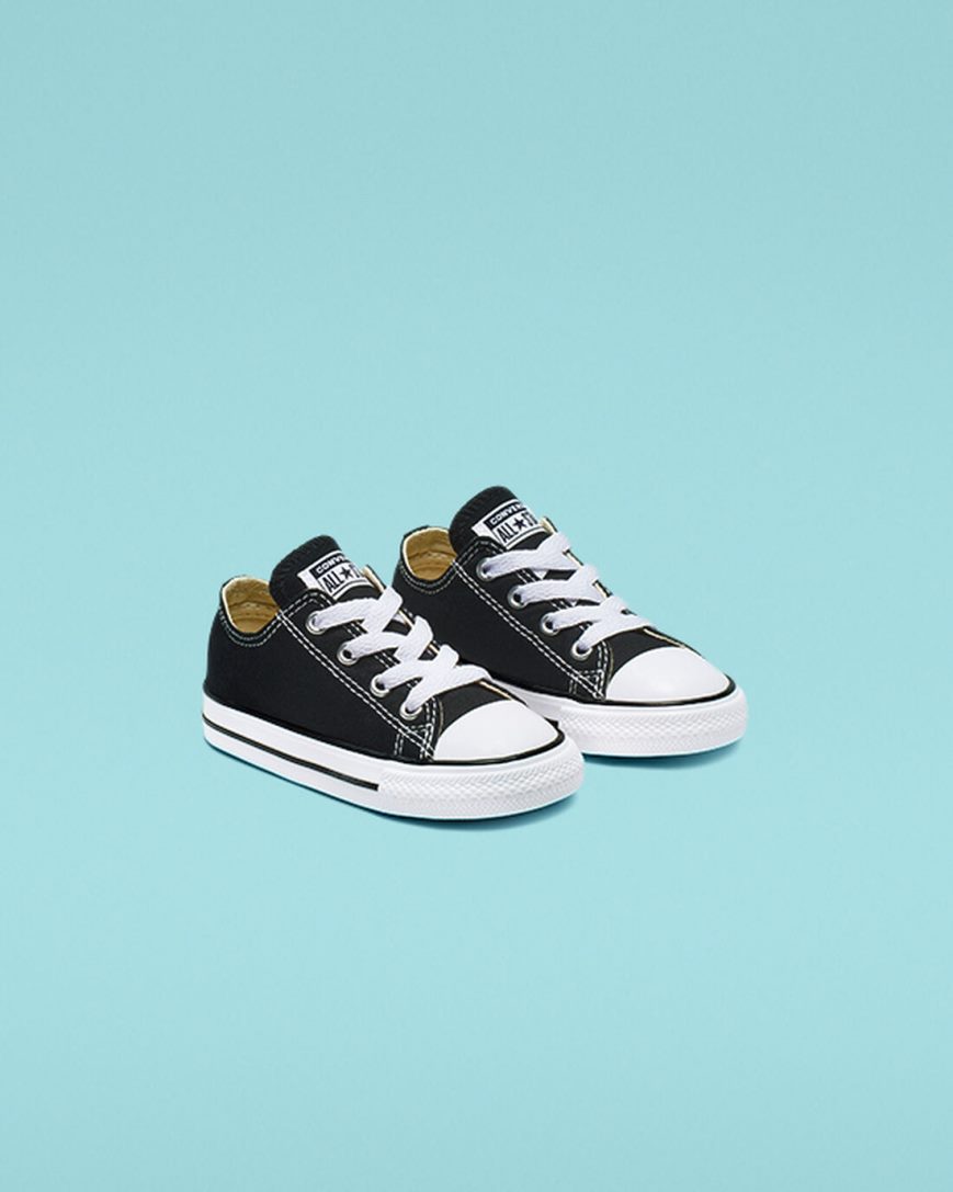 Zapatillas Bajas Converse Chuck Taylor All Star Classic Niña Negras | PE 2LWP87